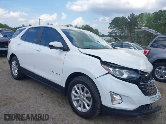 2021 Chevrolet Equinox LT with VIN 3GNAXKEVXMS141728, listed as a IAAI auction lot 41967260 with 74,751 mi miles. Bid and sale history available at carsss.com. Image 1.
