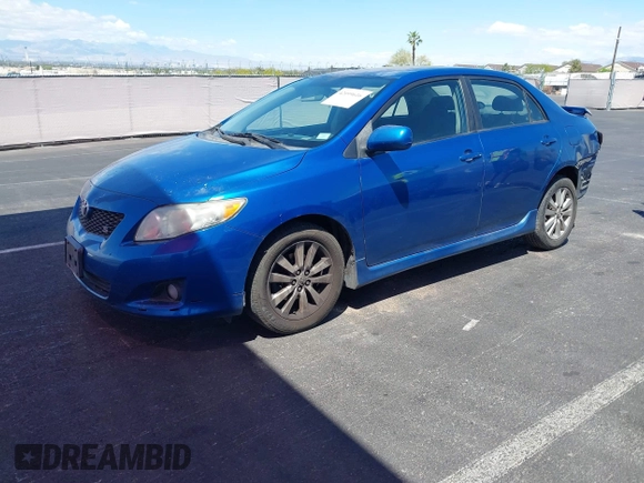 2010 Toyota Corolla with VIN 1NXBU4EE4AZ304799, listed as a IAAI auction lot 42099616 with 281,243 mi miles. Bid and sale history available at carsss.com. Image 2.