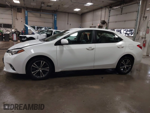 2016 Toyota Corolla L with VIN 2T1BURHE6GC726656, listed as a IAAI auction lot 40996590 with 124,976 mi miles and . Bid and sale history available at DreamBid. Image 14.