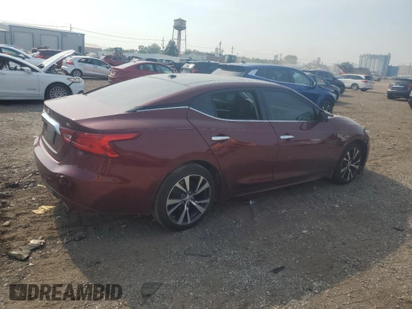 2016 Nissan Maxima S z VIN 1N4AA6AP1GC386815, wystawiony jako Copart lot #60817245 z przebiegiem Nie podano mil oraz Szkoda całkowita • Salvage title. Historia ofert i sprzedaży dostępna na DreamBid. Obrazek 3.