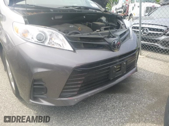 2020 Toyota Sienna L with VIN 5TDZZ3DC8LS063481, listed as a IAAI auction lot 42628496 with 50,382 mi miles and . Bid and sale history available at DreamBid. Image 1.