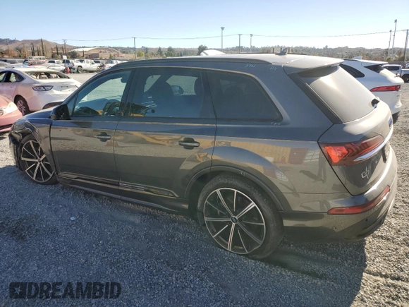 2020 Audi Q7 Premium Plus with VIN WA1LXAF70LD002518, listed as a Copart auction lot 86742944 with 46,961 mi miles and Salvage Title. Bid and sale history available at carsss.com. Image 2.