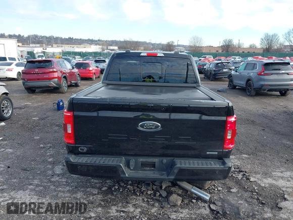 2021 Ford F-150 XL with VIN 1FTEW1EP6MFB74979, listed as a IAAI auction lot 41187461 with 59,707 mi miles. Bid and sale history available at carsss.com. Image 16.