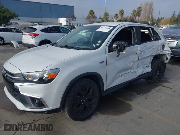 2019 Mitsubishi Outlander ES with VIN JA4AP3AU6KU010315, listed as a IAAI auction lot 41356268 with 41,531 mi miles and . Bid and sale history available at DreamBid. Image 6.