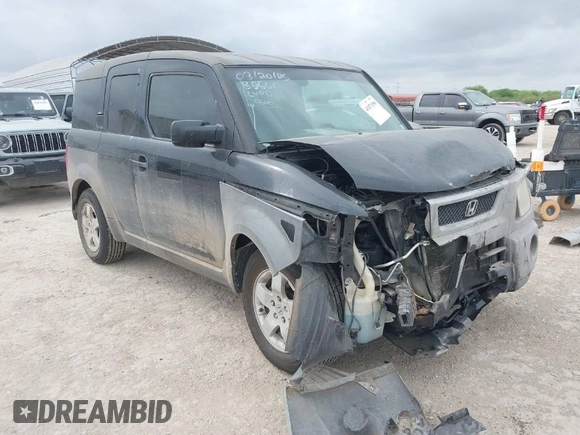 2003 Honda Element EX with VIN 5J6YH28583L017231, listed as a IAAI auction lot 41871596 with 208,768 mi miles and . Bid and sale history available at DreamBid. Image 1.