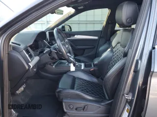 2018 Audi SQ5 Premium Plus with VIN WA1A4AFY1J2150081, listed as a Copart auction lot 42928885 with 54,757 mi miles and Salvage Title. Bid and sale history available at DreamBid. Image 7.