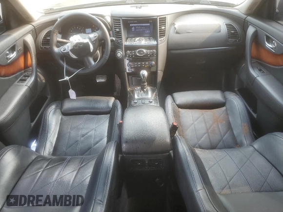 2012 Infiniti FX with VIN JN8AS1MW1CM154415, listed as a Copart auction lot 59461745 with 141,803 mi miles and Salvage title. Bid and sale history available at DreamBid. Image 8.