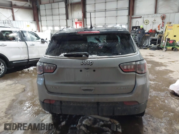 2022 Jeep Compass (RED) Edition with VIN 3C4NJDCB4NT113872, listed as a IAAI auction lot 41599438 with 68,364 mi miles. Bid and sale history available at carsss.com. Image 16.