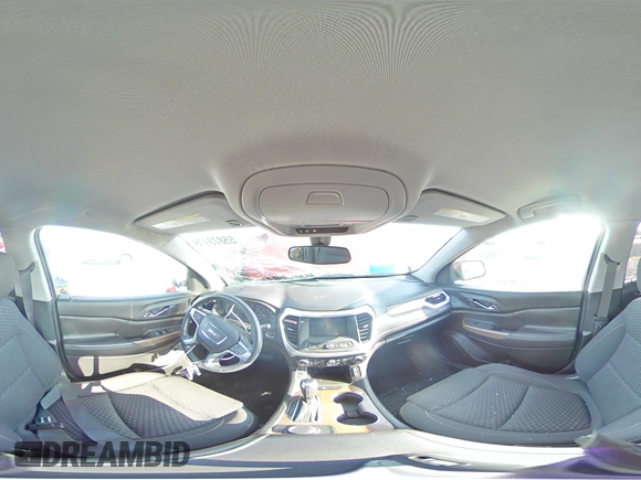 2018 GMC Acadia SLE z VIN 1GKKNLLA0JZ228789, wystawiony jako Copart lot #55873475 z przebiegiem Nie podano mil oraz Szkoda całkowita • Salvage title. Historia ofert i sprzedaży dostępna na DreamBid. Obrazek 15.