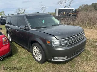 2016 Ford Flex SEL with VIN 2FMGK5C83GBA09724, listed as a Copart auction lot 46314775 with 188,103 mi miles and Clean Title. Bid and sale history available at carsss.com. Image 1.