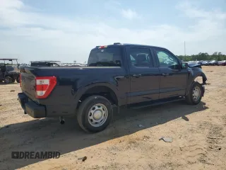 2021 Ford F-150 XL with VIN 1FTEW1CP3MKE99938, listed as a Copart auction lot 49591245 with 78,855 mi miles and Salvage Title. Bid and sale history available at carsss.com. Image 3.