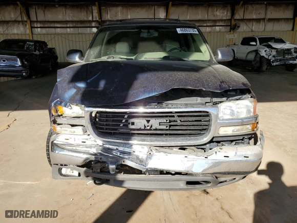 2005 GMC Yukon SLT with VIN 1GKEK13T35R226679, listed as a Copart auction lot 46863735 with 183,699 mi miles and Salvage Title. Bid and sale history available at carsss.com. Image 5.