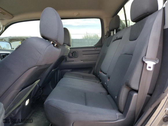 2010 Honda Ridgeline RTS with VIN 5FPYK1F47AB013335, listed as a Copart auction lot 45019354 with 145,661 mi miles and Salvage Title. Bid and sale history available at carsss.com. Image 10.