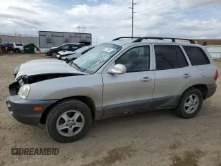 2004 Hyundai Santa Fe GLS with VIN KM8SC73D04U669208, listed as a Copart auction lot 47718054 with 130,040 mi miles and Salvage Title. Bid and sale history available at carsss.com. Image 1.