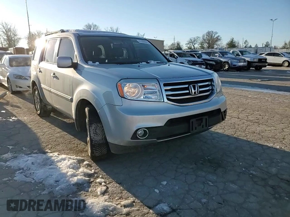 2014 Honda Pilot EX-L with VIN 5FNYF4H53EB020616, listed as a Copart auction lot 41699005 with 124,698 mi miles and Salvage Title. Bid and sale history available at DreamBid. Image 12.