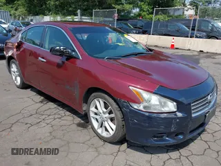 2013 Nissan Maxima SV with VIN 1N4AA5AP3DC834462, listed as a IAAI auction lot 42783351 with 187,671 mi miles and . Bid and sale history available at DreamBid. Image 1.
