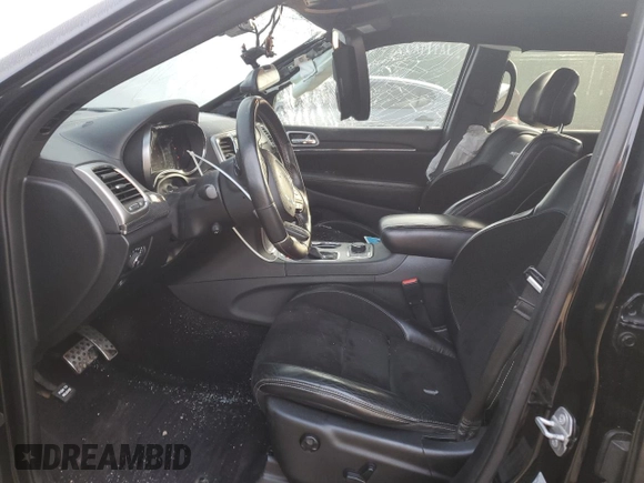 2017 Jeep Grand Cherokee SRT with VIN 1C4RJFDJ3HC641129, listed as a Copart auction lot 41534825 with 75,022 mi miles and Salvage Title. Bid and sale history available at carsss.com. Image 7.