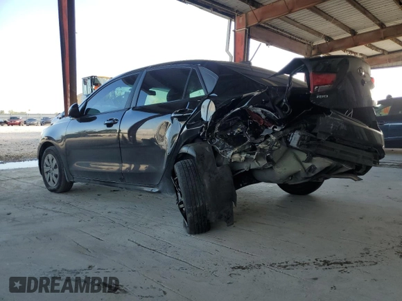 2020 Kia Rio LX with VIN 3KPA24AD8LE328401, listed as a Copart auction lot 73467223 with 61,338 mi miles and Salvage Title. Bid and sale history available at DreamBid. Image 2.