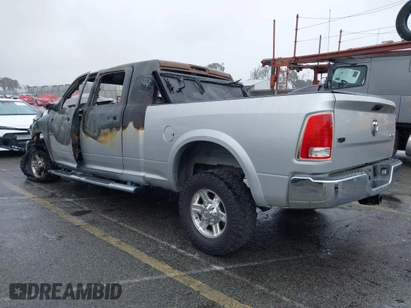 2013 Ram 2500 Laramie with VIN 3C6TR5NT1DG551369, listed as a IAAI auction lot 41561187 with Not Provided miles. Bid and sale history available at carsss.com. Image 3.