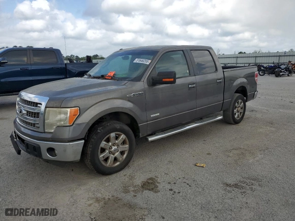 2013 Ford F-150 XL with VIN 1FTFW1CTXDFD75921, listed as a Copart auction lot 51846255 with 251,593 mi miles and Clean Title. Bid and sale history available at carsss.com. Image 1.
