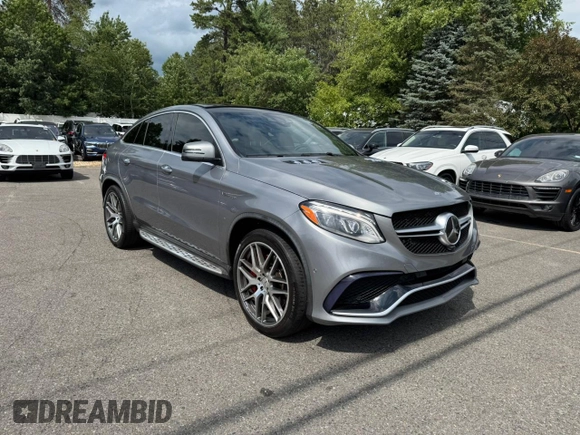 2016 Mercedes-Benz GLE 63 S AMG with VIN 4JGED7FBXGA010286, listed as a Copart auction lot 65643305 with 96,771 mi miles and Clean title. Bid and sale history available at DreamBid. Image 2.