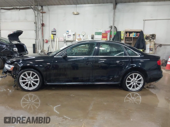 2016 Audi A4 Premium Plus with VIN WAUFFAFL4GN011223, listed as a IAAI auction lot 41996520 with 95,367 mi miles. Bid and sale history available at carsss.com. Image 14.