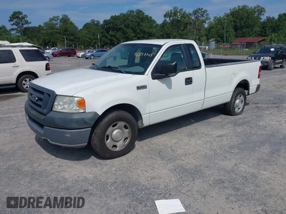 2005 Ford F-150 XL с VIN 1FTRF12W15NA14108, выставлен на аукционе IAAI как лот 42853905 с пробегом 142 717 миль миль и . История ставок и продаж доступна на DreamBid. Изображение 2.