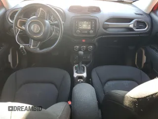 2017 Jeep Renegade Latitude with VIN ZACCJBBB8HPG02722, listed as a Copart auction lot 49951795 with 82,366 mi miles and Salvage Title. Bid and sale history available at carsss.com. Image 8.