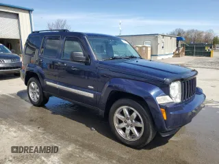 2012 Jeep Liberty Sport Latitude with VIN 1C4PJMAK3CW168400, listed as a Copart auction lot 53993715 with 108,755 mi miles and Salvage Title. Bid and sale history available at carsss.com. Image 4.