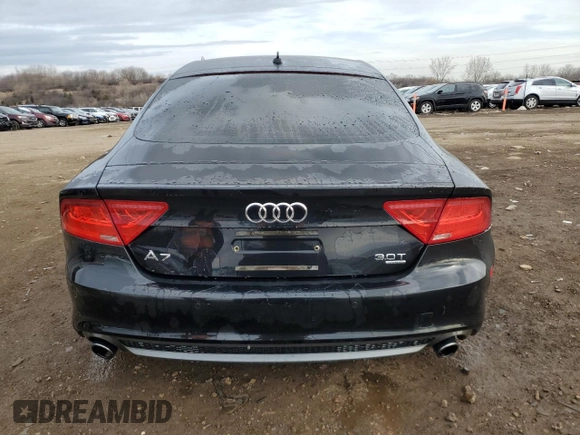 2015 Audi A7 3.0 Prestige with VIN WAU2GAFC4FN010213, listed as a Copart auction lot 50206875 with 183,105 mi miles and Salvage Title. Bid and sale history available at carsss.com. Image 6.