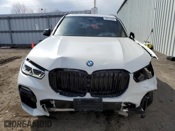 2021 BMW X5 M50i with VIN 5UXJU4C05M9E57370, listed as a Copart auction lot 50819455 with 88,583 mi miles and Clean Title. Bid and sale history available at carsss.com. Image 5.