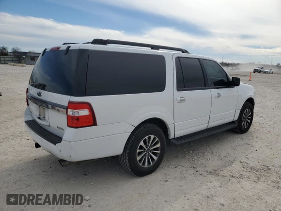 2015 Ford Expedition EL XLT with VIN 1FMJK1HT7FEF15507, listed as a Copart auction lot 88758225 with 174,128 mi miles and Salvage Title. Bid and sale history available at carsss.com. Image 3.