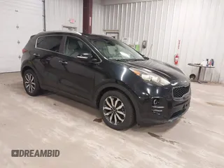2017 Kia Sportage EX with VIN KNDPN3AC9H7044253, listed as a IAAI auction lot 41931607 with 77,025 mi miles. Bid and sale history available at carsss.com. Image 1.