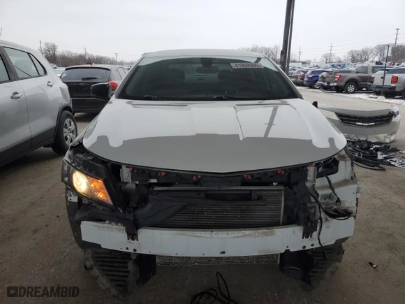 2017 Chevrolet Impala LS with VIN 2G11X5SA7H9172314, listed as a Copart auction lot 41958995 with 128,940 mi miles and Salvage Title. Bid and sale history available at carsss.com. Image 5.