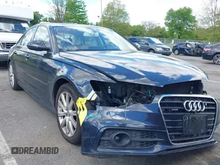 2013 Audi A6 Prestige z VIN WAUJGAFC6DN005023, wystawiony jako IAAI lot #42201985 z przebiegiem 80 337 mil mil oraz . Historia ofert i sprzedaży dostępna na DreamBid. Obrazek 1.