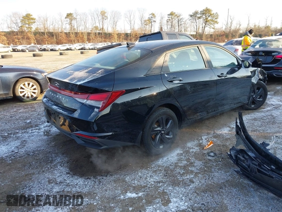 2023 Hyundai Elantra SEL with VIN KMHLM4AG9PU519986, listed as a IAAI auction lot 41174534 with 20,499 mi miles and . Bid and sale history available at DreamBid. Image 4.