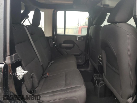 2021 Jeep Wrangler Unlimited Sport Altitude with VIN 1C4HJXDN5MW525525, listed as a Copart auction lot 55897605 with 54,554 mi miles and Salvage title. Bid and sale history available at DreamBid. Image 10.