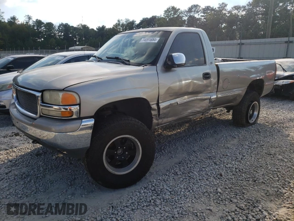 2000 GMC New Sierra 1500 SLE with VIN 1GTEC14T0YE377935, listed as a Copart auction lot 74091684 with 255,760 mi miles and Salvage Title. Bid and sale history available at carsss.com. Image 1.