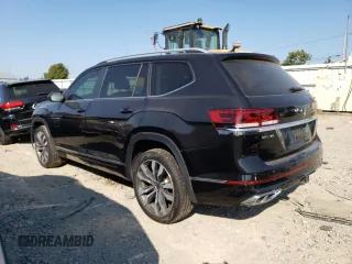 2021 Volkswagen Atlas SEL R-Line с VIN 1V2SR2CA9MC558284, выставлен на аукционе Copart как лот 71243264 с пробегом 94 236 миль миль и На запчасти • Non repairable. История ставок и продаж доступна на DreamBid. Изображение 2.