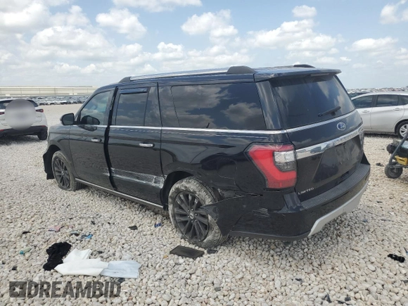 2019 Ford Expedition Max Limited with VIN 1FMJK1KT7KEA42968, listed as a Copart auction lot 54126135 with 110,910 mi miles and Salvage title. Bid and sale history available at DreamBid. Image 2.