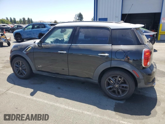 2013 MINI Countryman S ALL4 with VIN WMWZC5C52DWP30625, listed as a Copart auction lot 62772395 with 129,498 mi miles and Salvage title. Bid and sale history available at DreamBid. Image 2.