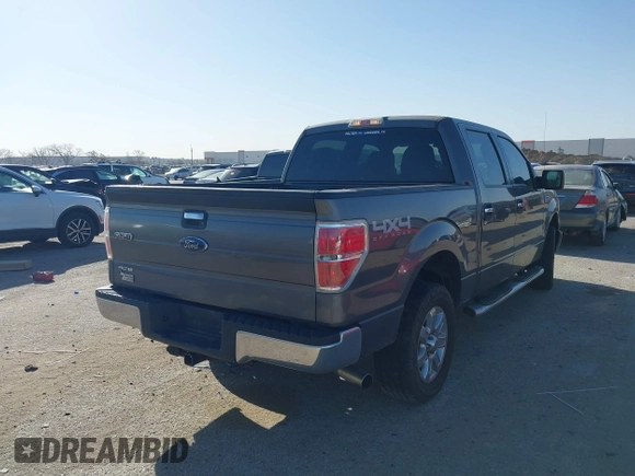 2013 Ford F-150 XL with VIN 1FTFW1ET5DKE02740, listed as a IAAI auction lot 41808135 with 185,304 mi miles. Bid and sale history available at carsss.com. Image 4.