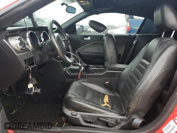 2005 Ford Mustang GT Deluxe with VIN 1ZVFT85HX55232398, listed as a Copart auction lot 47000505 with 86,445 mi miles and Salvage Title. Bid and sale history available at DreamBid. Image 7.