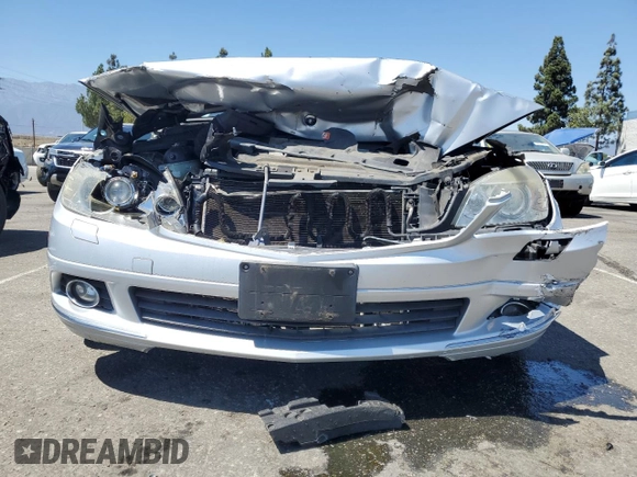 2008 Mercedes-Benz C 300 Sport with VIN WDDGF54X98F176691, listed as a Copart auction lot 65635075 with 128,567 mi miles and Salvage title. Bid and sale history available at DreamBid. Image 5.
