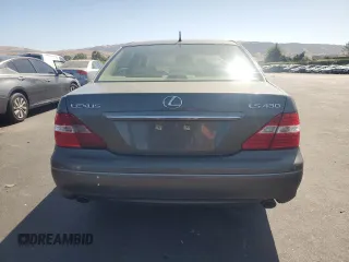2005 Lexus LS 430 z VIN JTHBN36F555014833, wystawiony jako Copart lot #61096915 z przebiegiem 111 525 mil mil oraz Czysty tytuł • Clean title. Historia ofert i sprzedaży dostępna na DreamBid. Obrazek 6.