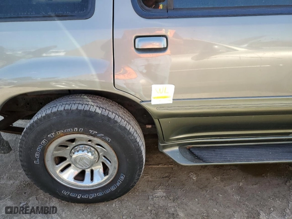2000 Mercury Mountaineer with VIN 4M2ZU66PXYUJ45516, listed as a Copart auction lot 76132624 with 135,147 mi miles and Non Repairable. Bid and sale history available at carsss.com. Image 13.