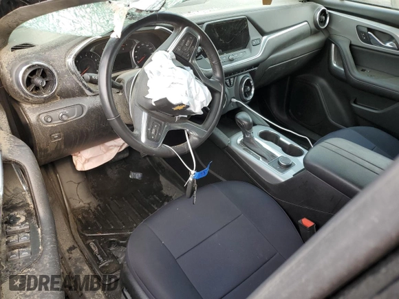 2020 Chevrolet Blazer LT with VIN 3GNKBHRS1LS615165, listed as a Copart auction lot 61950395 with Not provided miles and Non repairable. Bid and sale history available at DreamBid. Image 8.