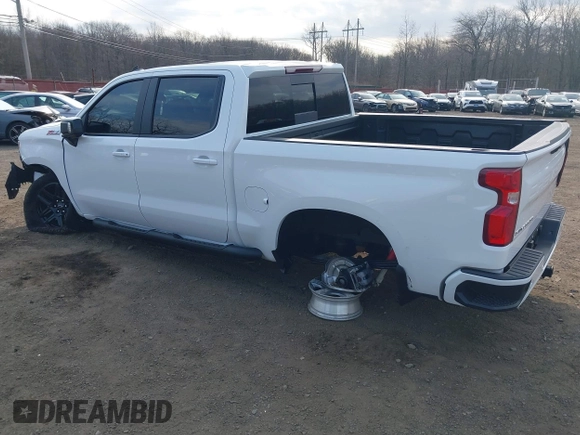 2025 Chevrolet Silverado 1500 with VIN 2GCUKEED4S1135834, listed as a IAAI auction lot 41781473 with 1,078 mi miles and . Bid and sale history available at DreamBid. Image 3.