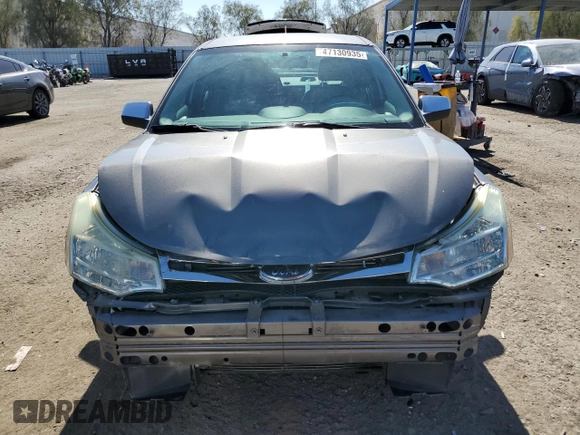 2010 Ford Focus SEL with VIN 1FAHP3HN5AW148584, listed as a Copart auction lot 47130935 with 44,933 mi miles and Salvage Title. Bid and sale history available at carsss.com. Image 5.