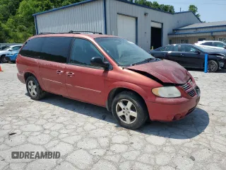 2005 Dodge Caravan SXT with VIN 2D4GP44L75R580045, listed as a Copart auction lot 59281875 with 184,339 mi miles and Salvage title. Bid and sale history available at DreamBid. Image 4.